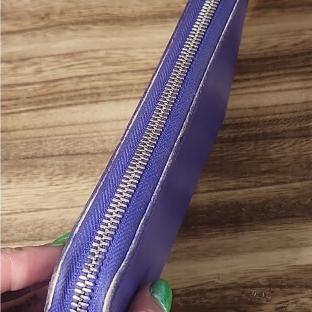Louis Vuitton Purple Epi Leather Wallet - Picture 7 of 16